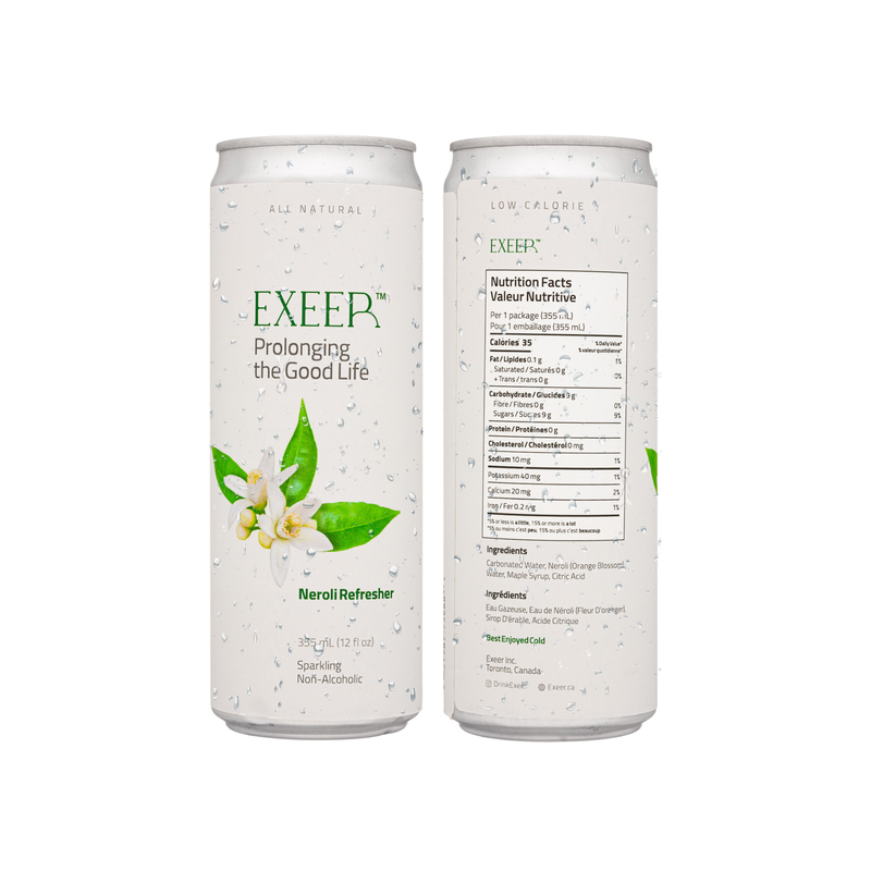 Exeer Sparkling Neroli Refresher Pack of 8